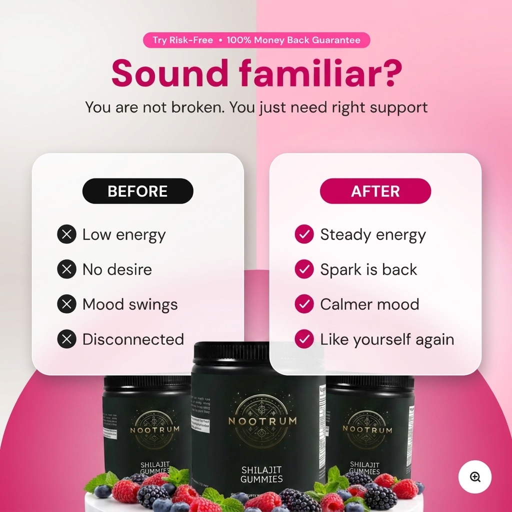 Nootrum Shelajit Libido Gummies