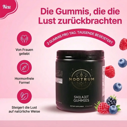 Shilajit Libido Gummis für Frauen