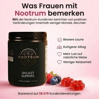 Shilajit Libido Gummis für Frauen