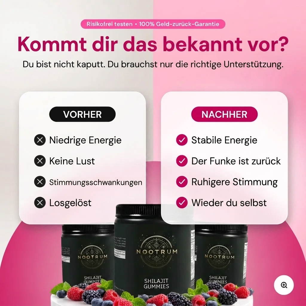 Shilajit Libido Gummis für Frauen