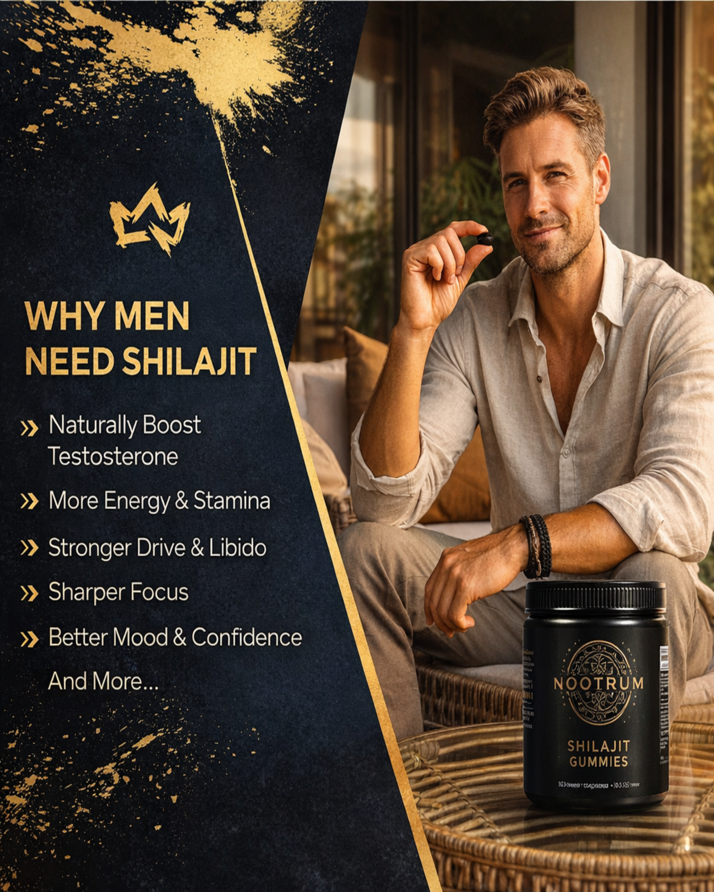 Nootrum Premium Shilajit Gummies